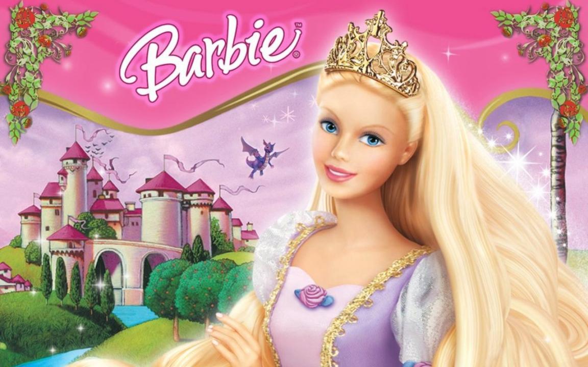 Barbie Como Rapunzel