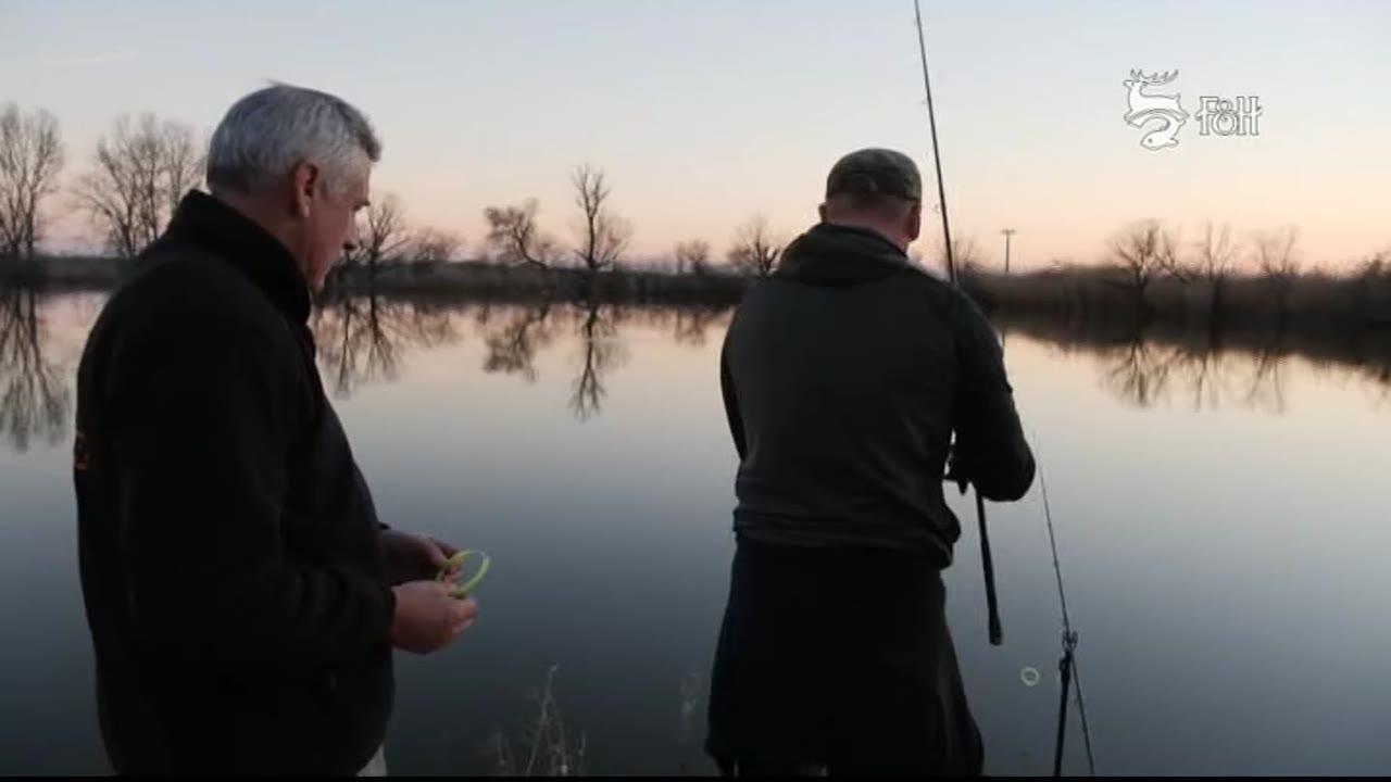 Lov na rybníku s Károly Bokorem